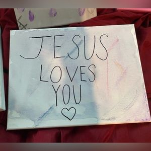 Handmade painting, can go anywhere!🙃